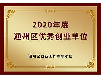 通州区优秀创业单位